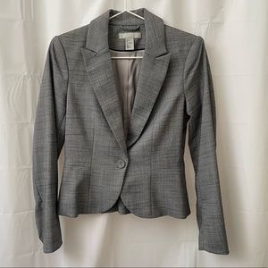 Grey Business Casual Blazer